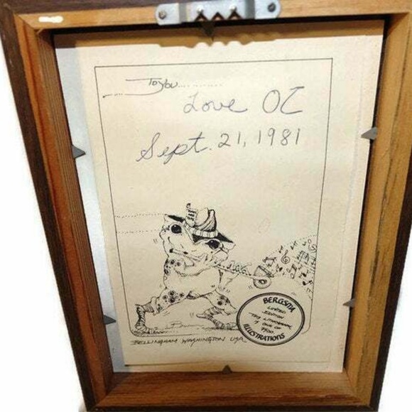 Vintage Jody Bergsma mat framed Lithograph - Picture 8 of 8